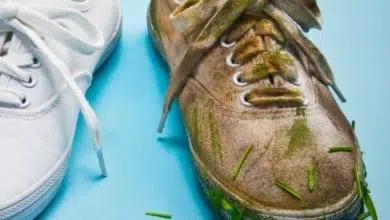 czyszczenie białych butów