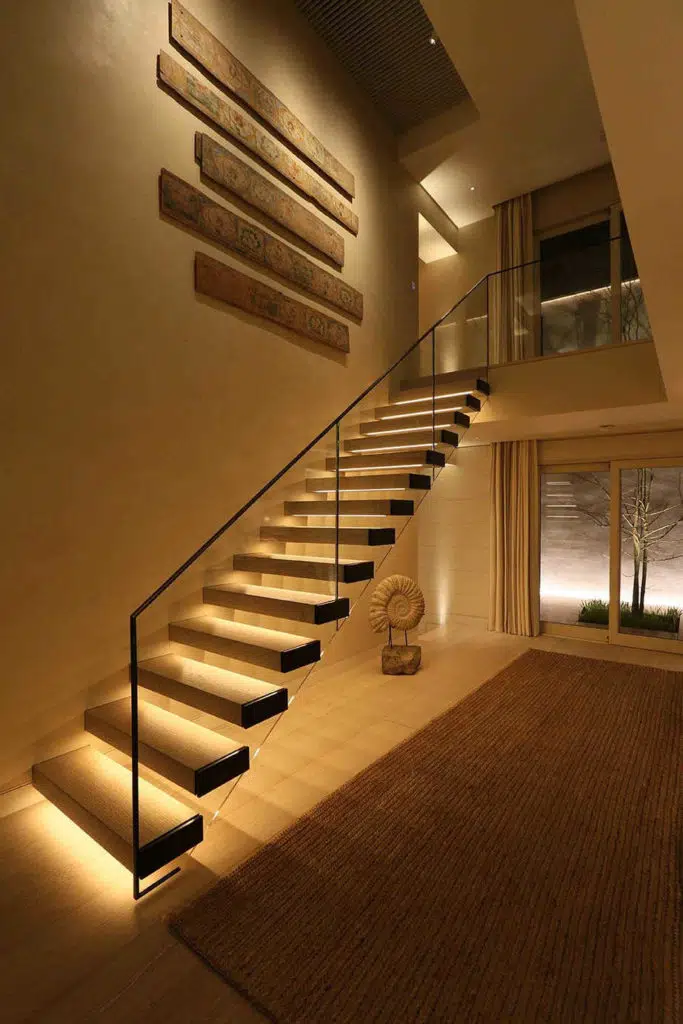 oświetlenie schodów