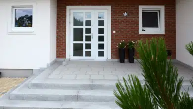 Granit w ogrodzie, podjeździe i na schodach - Ciekawe aranżacje! 6