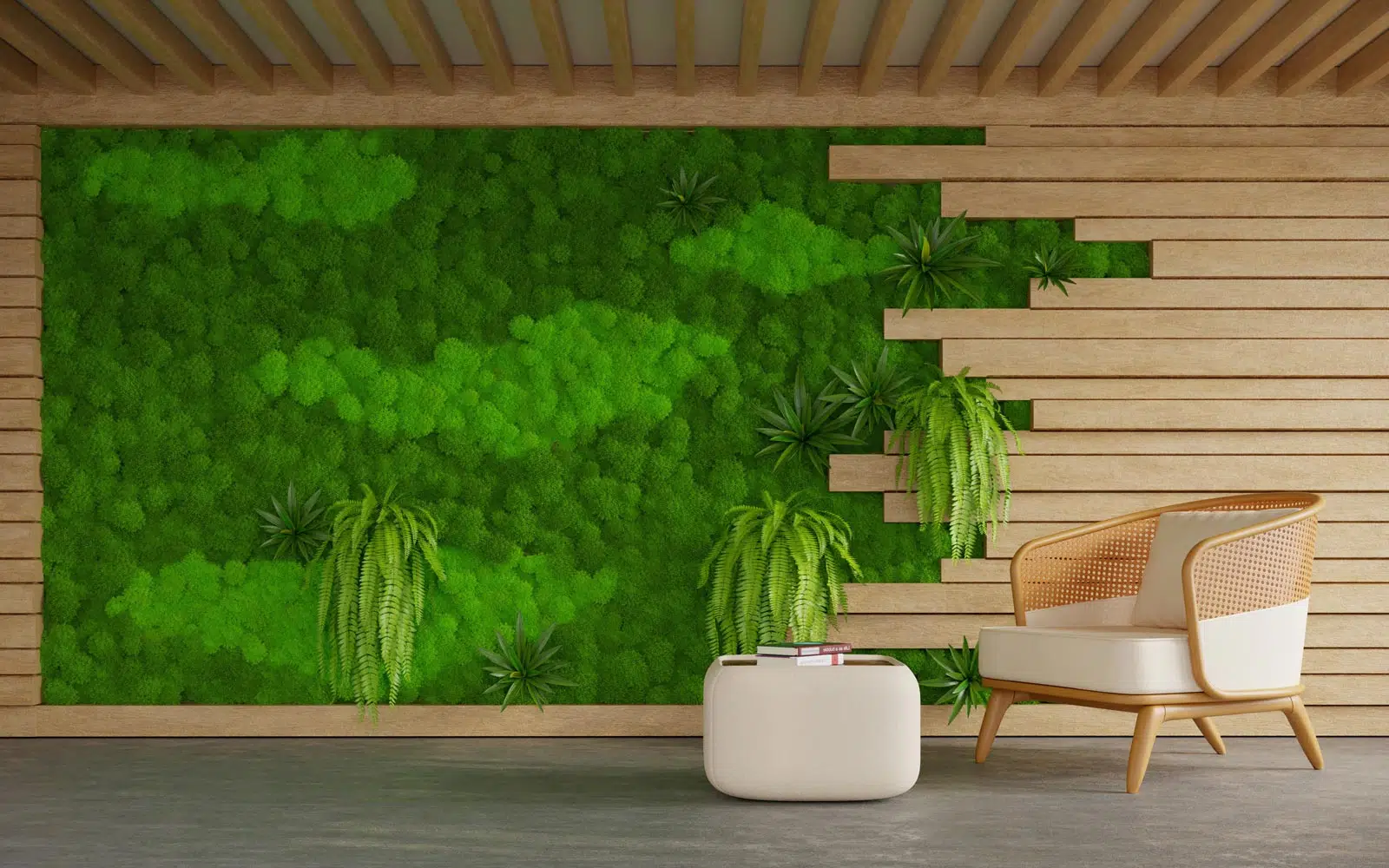 Zielone ściany – wprowadź do wnętrza żywą zieleń bez utraty miejsca! 1