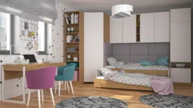 Podwójne łóżko do pokoju dziecięcego 1