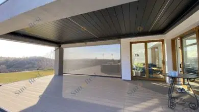 Nowoczesna pergola tarasowa 1